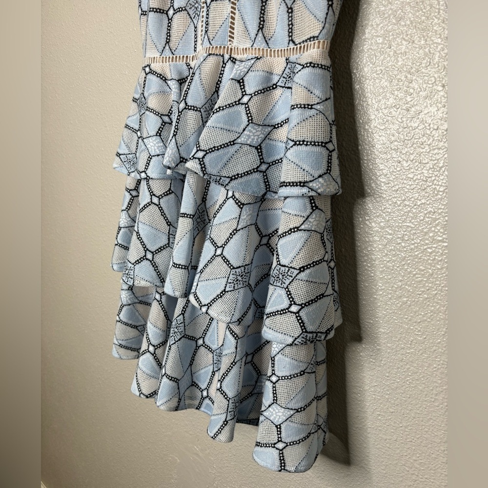 Gianni Bini Monique Ruffle Dress Size 2 - Picture 7 of 8
